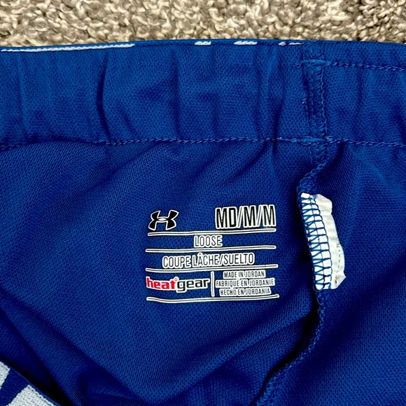 deep duke blue under armor Medium Women’s shorts - Picture 3 of 3